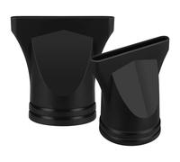 FOMIYES 2 Pieces Hair Blower Nozzle Replacement Nozzle For Hair Dryer Hair Tool Hair Nozzle Hairdressing Attachment Nozzle For Hair Dryer Defuzzer Drying Black