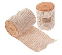 FOMIYES 2 Rolls Elastic Compression Wrap for Sports Injury Support Breathable and Flexible Bandage for Wrists Ankles Knees Soft Stretchy Sweat Resistant Self Wrap for Sprains and Swelling