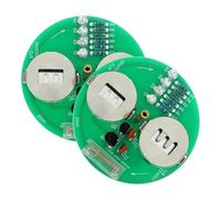 FOMIYES 2 Sets LED Electronic Gyroscope DIY Soldering Kit with Gyroscope Soldering Accessories for Teaching Supplies, Skill Practice, and Hobby Projects in Electronics