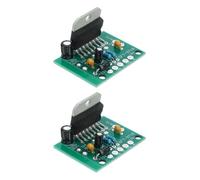 FOMIYES 2 Sets Tda7297 12v Dc Digital Stereo Audio Amplifier Module 15w+15w Dual Channel Plastic Board for Home Audio Amplifier Board Setups and PC Sound Cards