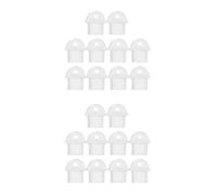FOMIYES 20 Pcs Transparent Charging Port Dust Plugs Protective Sleeve for Mobile Phones Easy to Install and Remove Anti-dust Stopper Preventing Dirt Sweat and Humidity Damage