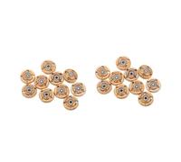 FOMIYES 20 pcs Zinc Alloy Metal Snap Fasteners for Coats Hidden Invisible Press Buttons for Clothing Durable Fashionable Snap Button Kit for Sewing and Sweaters