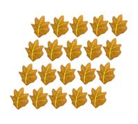 FOMIYES 20 Sheets Maple Leaf Paper Napkins Party Tissue Paper Dinner Napkins Portable Creative Fall Leaf Shape for Birthday Wedding Picnic