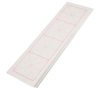FOMIYES 200 Sheets 9cm Rice Grid Xuan Paper Calligraphy Practice Paper for Chinese Writing Art Supplies with Crimson Guidelines Suitable for Beginners and Calligraphy Students