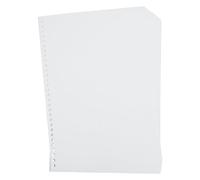FOMIYES 200 Sheets A4 Sticker Binder Sheets, 120gsm Double-Sided Release Paper with 30 Holes, Loose Leaf Notebook Refill for Scrapbooking, Sticker Collecting, and School Projects