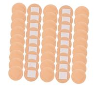 FOMIYES 200pcs Breathable Finger and Knuckle Bandages for Cracked Fingers Small Round Adhesive Wound Covers with Pads for Sports and Daily Care Flexible Transparent Circular Skin Patches