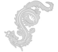 FOMIYES 2024 Dragon Year DIY Metal Cutting Die Carbon Steel Embossing Stencil for Card Making Scrapbooking Paper Craft Tools