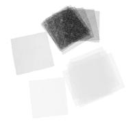 FOMIYES 20Pcs Black and White Eye Mesh Sheets for Mask Making, Plastic Fursuit Eye Mesh for Cosplay, Crafts, Animal Mask Props, Suitable for Fursuit and Embroidery Use