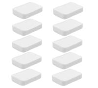 FOMIYES 20pcs Compressed Soft Makeup Remover Cotton Pads Non Woven Facial Cleansing Pads for Eye Lip Makeup Removal Reusable Cotton Face