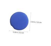 FOMIYES 20pcs Dual Use Makeup Sponges for Wet and Dry Application Facial Powder Puff in Blue Soft and Safe Material for Foundation Concealer Blush and Highlighter Makeup Tools