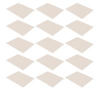 FOMIYES 20pcs Microwave Mica Slice Mica Plate Sheet 3.2x3.2 Inch Paper Silicone Resin High Temperature Insulation Long Time Use for Toasters and Heaters Microwave Oven Repair Parts