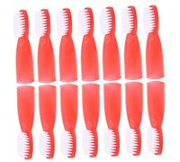 FOMIYES 20pcs Mini for Prisons Secure Finger Toothbrushes for Oral Cleaning Detention Centers for Sensitive Gums and Travel Use