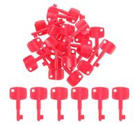 FOMIYES 20pcs Practical Password Reset Key Made of Sturdy Plastic Designed a Reusable Reset Key Replacement to Ensure Smooth Operation of Emergency Alarm Buttons in Industrial Settings