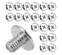 FOMIYES 20pcs Replacement Clipper Screws for Trimmer Repairs Silver Fixing Screws Compatible with Wahl Blades Spare Parts for Hair Clipper Maintenance and Professional Grooming