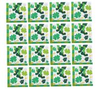 FOMIYES 20pcs Shamrock Party Napkins Reusable Irish Themed Dinner Supplies for Patrick's Day Celebrations Soft and Beverage Napkins for Festive Gatherings