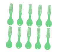 FOMIYES 20pcs Soft Bristle Institutional Toothbrushes with Large Head and Short Handle for Prisons Detention Centers Psychiatric Facilities Oral Cleaning Brushes