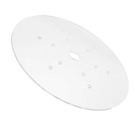 FOMIYES 21cm Circular Acrylic Fish Tank Lid Cover, Anti-jumping Aquarium Hood for Turtle and Fish Bowls, Aquarium Accessory for Home and Office Use