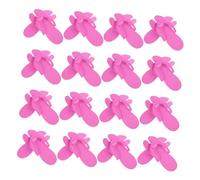 FOMIYES 24 Pairs Disposable EVA Spa Slippers for Women Pack Lightweight Travel and House Slippers Single Use Soft Comfortable in Pink