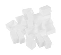 FOMIYES 24pcs Empty Watercolor Paint Half Pans Set with Opp Bags DIY Paint Pans for Watercolor and Acrylics for Artists and Hobbyists