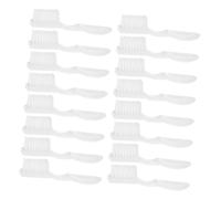 FOMIYES 24pcs Soft Bristle Toothbrush for Correctional and Psychiatric Care Prevents Self-Injury with Short Handle Design and Safe for Institutional Use