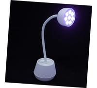 FOMIYES 24w Nail Art Lamp Led Gooseneck Uv Nail Lamp for Gel Polish Table Light Rotatable Safe for Eyes