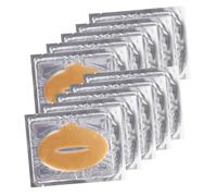 FOMIYES 25Pcs Collagen Lip Gel Pads Moisturizing Exfoliating Lip Masks for Home Use Hydrating Essence Pads to Rejuvenate Smooth Fine Lines Refreshing Non Greasy Texture Portable Skincare