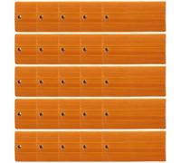 FOMIYES 25pcs DIY Bamboo Keychain Pendants 60x30mm Unfinished Rectangle Tags for Crafting, Woodcarving, Name Tags and Key Rings Accessories for Handmade Jewelry