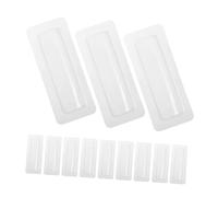 FOMIYES 25pcs Organized Lipstick Holder Lip Balm Pouches and Domes Card for Money Cards Storage