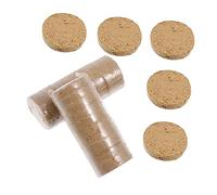 FOMIYES 25pcs Round Chinese Moxa Cakes Multi-Functional Household Moxa Cake for Men Women Ingredients Compact Safe for Home Outdoor Use