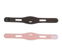 FOMIYES 2Pcs Adjustable Mesh Snoring Chin Strap for Men and Women Anti-Slip Comfortable Snore Stopping with Breathable for Quiet Sleep