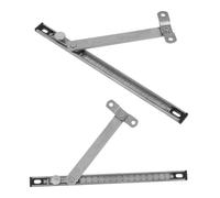 FOMIYES 2pcs Adjustable Window Security Lock Bars 8-inch 304 Stainless Steel Sliding Door Safety Bars for Balcony Patio Apartment Window Restrictors Random Color