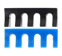 FOMIYES 2Pcs Badminton Racket Stringing Machine Load Spreader with High Tension Protection, Black and Blue String Puller Tool for Racket Repair and Stringing Support