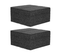 FOMIYES 2Pcs Black Floral Foam Blocks for Artificial and Fresh Flowers Square Wet Florist Foam Insert for Flower Arrangements Suitable for Gardening and DIY Decor
