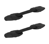 FOMIYES 2Pcs Black PVC Kayak Handles Replacement Straps for Inflatable Boats and Sup Paddleboards, Sturdy Canoe Armrest Grips for Kayaking and Paddle Board Repair