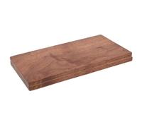 FOMIYES 2pcs Black Walnut Wood Planks 20x10x0.8cm Thick Solid Hardwood Blocks for DIY Carving Crafting Woodwork Projects