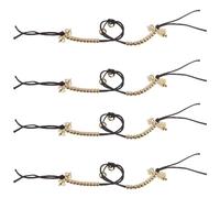 FOMIYES 2Pcs Brass Buddha Beads Counter for Meditation and Prayer DIY Finger Bead Counting Tool for Chanting and Tasbeeh for Mindfulness and Festivals