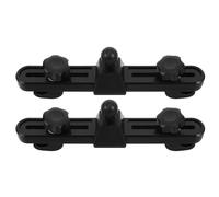 FOMIYES 2pcs Car Mounted Seat Cooling Fan Holder Clip Kit with Suction Cup Mount Bracket, Adjustable Electric Fan Seat Back Clamp for Vehicle Interior Cooling Accessories