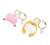 FOMIYES 2pcs Cartoon Phone Charging Port Plugs Anti-dust Stopper Protective Covers for Mobile Devices Easy Insert Data Port Protectors with Cute Dog and Pig Design Material Dustproof
