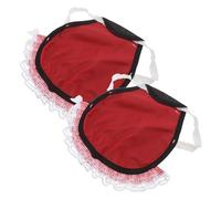 FOMIYES 2pcs Chicken Saddles for Hens Hen Saddle Apron Back Protector with Adjustable Strap Comfortable Fit Polyester Material for Poultry Farming and Breeding Chickens