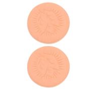 FOMIYES 2pcs Clay Brown Sugar Keeper Softening Discs for Food Storage Containers, Reusable Terracotta Saver to Keep Brown Sugar Soft and Fresh, for Kitchen and Bakeries