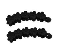 FOMIYES 2pcs Cute Kawaii Flower Hair Clips for Women Simple Vertical Ponytail Hair Clip Versatile Beach Accessories for Braids