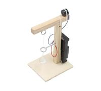 FOMIYES 2pcs DIY Educational Science Kits for Earthquake Alarm, Wooden Circuits Experiment Set, Manual Assembly Learning for Stem Education