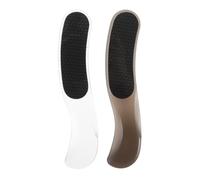 FOMIYES 2pcs Foot Files Callus Remover Ergonomic Dead Skin Remover for Feet Portable and Lightweight at Home and Travel