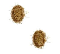 FOMIYES 2pcs Gold Raffia Paper Shreds Crinkle Cut Tissue for Basket and Gift Box Filling Chic Sparkle Decoration Protective Packaging Filler for Wedding Party DIY Craft Use