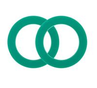 FOMIYES 2pcs Golf Putting Ring Golf Putting Practice Ring Ergonomic Design Silicon Wear Resistant Comfortable Grip for Golfers Outdoor Office Training Aid