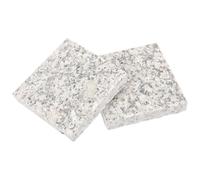 FOMIYES 2pcs Granite Cooling Board Pet Summer Pad Heat Absorption Environmental Protection Marble Tile for Hamsters Chinchillas Home Use 9x9cm
