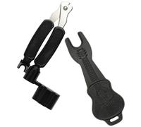 FOMIYES 2pcs Guitar String Cutter Bridge Pin Puller in One Portable Ergonomic Guitar Tools for Musicians Changing Strings at Home Or on Stage