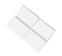 FOMIYES 2pcs Horizontal Ruled Accounting Ledger Books with Pp Cover - Income Expense Ledger for Money Management, Budget Planner Notebook for Home and Business Finance Recording