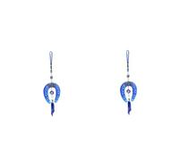 FOMIYES 2pcs Horseshoe Keychain Pendant Adorable Bag Charm Key Ring Decor for Keys Backpacks and Purses for Friends Fashionable Eye Catching Accessory