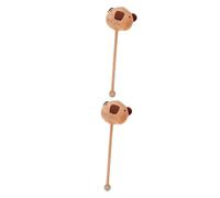 FOMIYES 2pcs Knock Back Stick Body Massager Hand Massager Massage Hammer Massage Tools Hammer for Muscle Brown Wooden Stick